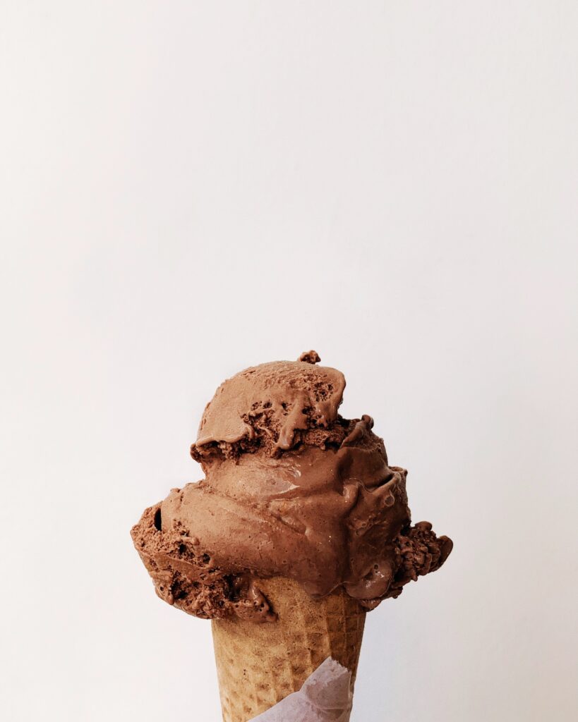 receta helado chocolate